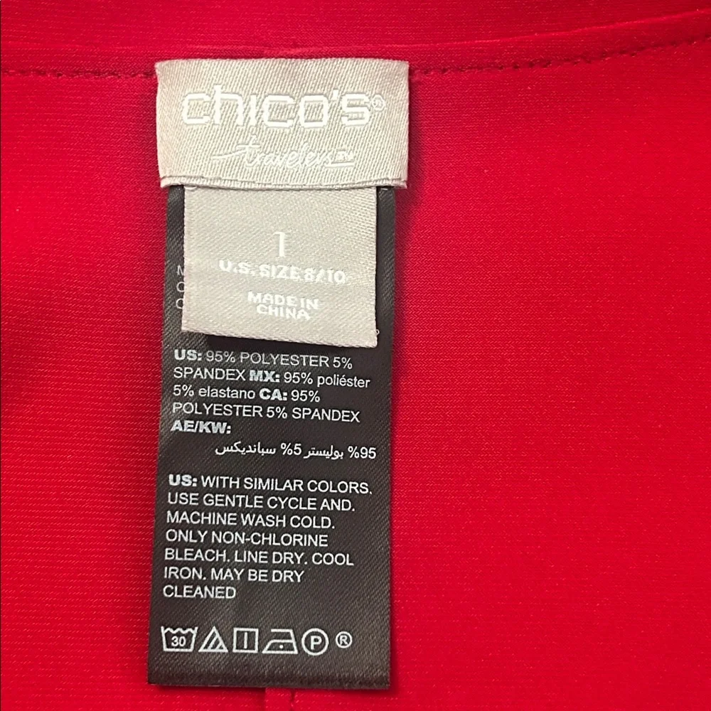Elegant Red Women's Coat